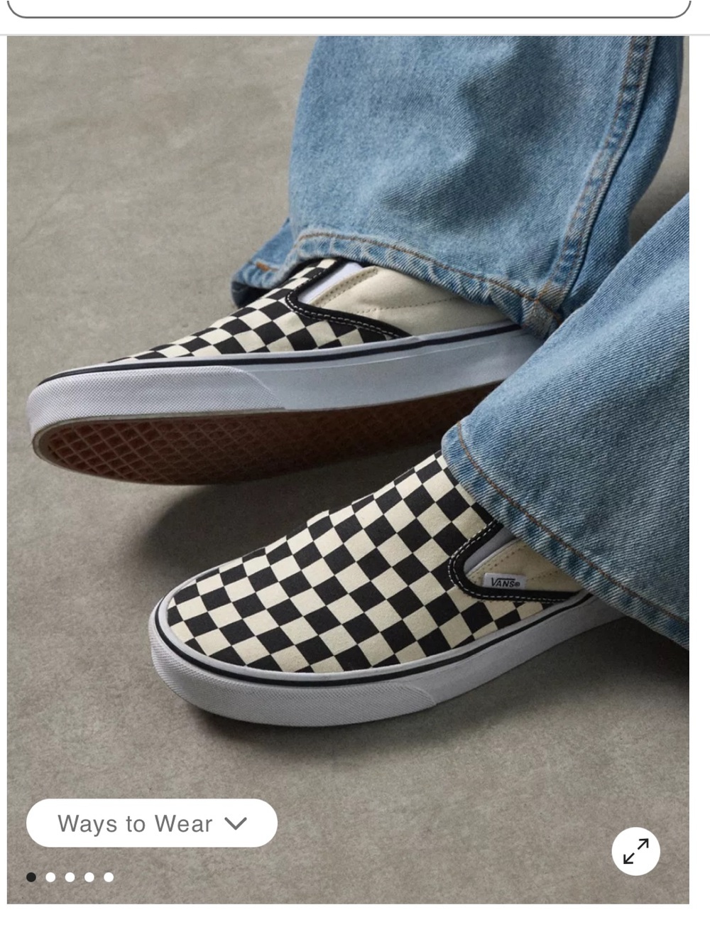 Vans slip on shoes